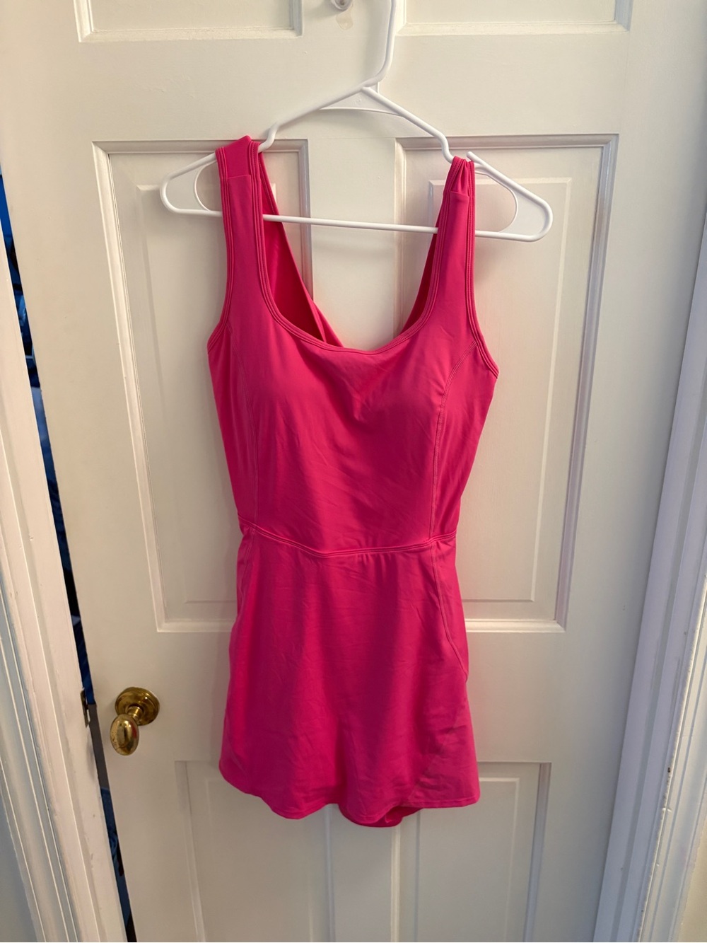 HALARA Hot Pink Sleeveless Romper